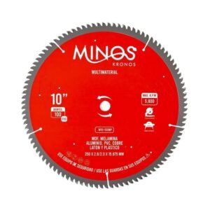 M10-100MP DISCO DE SIERRA PARA CORTE MULTIMATERIAL 250x2.8/2.0x15.875
